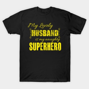 Husband Superhero T-Shirt